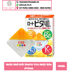 Nhỏ Mắt Rohto Nhật #Vàng