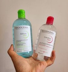 Tẩy Trang Bioderma 500ml #Hồng (Mẫu Mới)