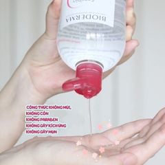 Tẩy Trang Bioderma 500ml #Hồng (Mẫu Mới)
