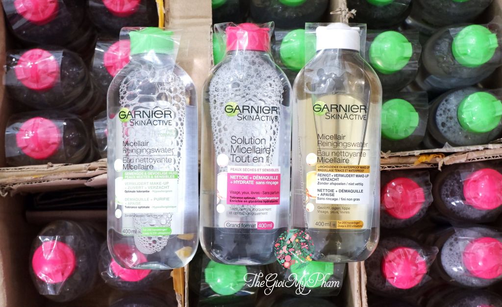 Garnier - Tẩy Trang 125ml #Nâu