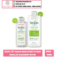 Tẩy Trang Simple Kind To Skin 400ml