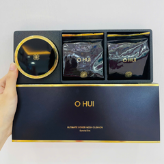 Set Phấn Nước OHUI Ultimate Cover Mesh Cushion SPF50+ PA+++ 13g*2 #01 Milk Beige (Ko Tđ)