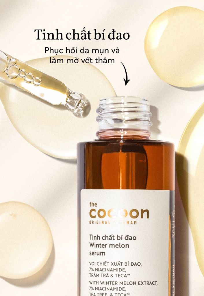 Cocoon - Tinh Chất Bí Đao Cocoon Winter Melon Serum 70ml