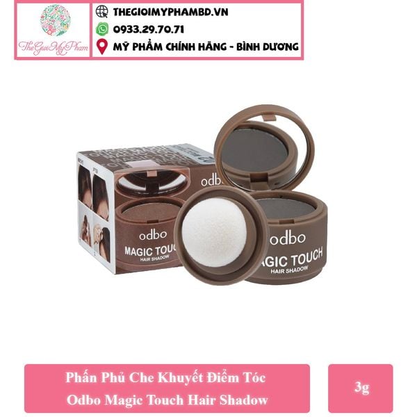 Phấn Che Khuyết Điểm Tóc Thưa & Hói ODBO Magic Touch Hair Shadow #03