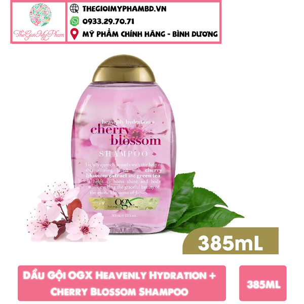 Dầu Gội OGX Cherry 385ml