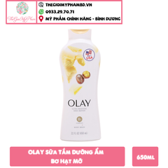 OLAY - Sữa Tắm Dưỡng Ẩm Bơ Hạt Mỡ 650ml