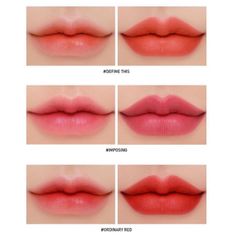 Son 3CE Soft Lip Lacquer #Ordinary Red( ko tđ)