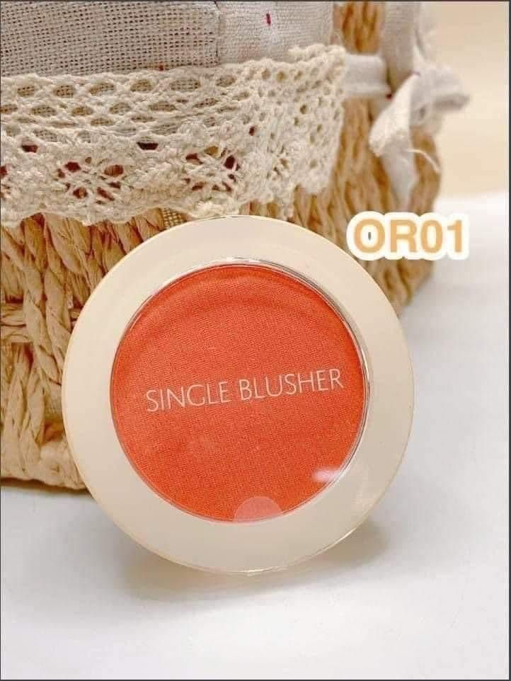 Phấn Má Hồng The Saem Saemmul Single Blusher OR01