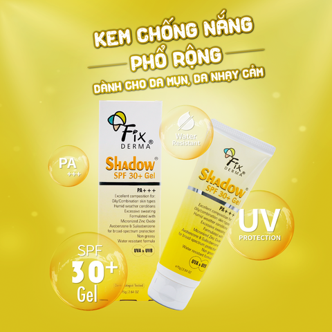 KCN Fixderma Shadow SPF30 PA +++ 75g