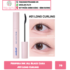 Peripera Ink All Black Cara 7g #01 Long Curling
