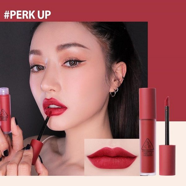 [KTD] Son Kem 3CE Soft Lip Lacquer 6g #Perk Up