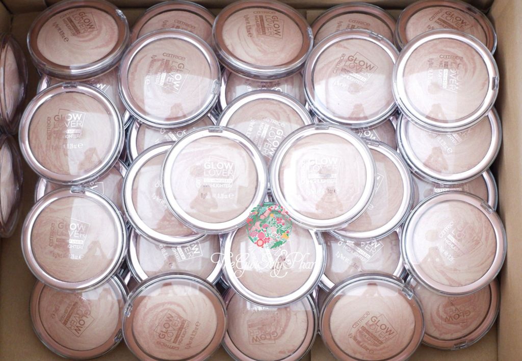 Phấn Bắt Sáng Catrice Lover Oil-Infused #010 Glowing Peony