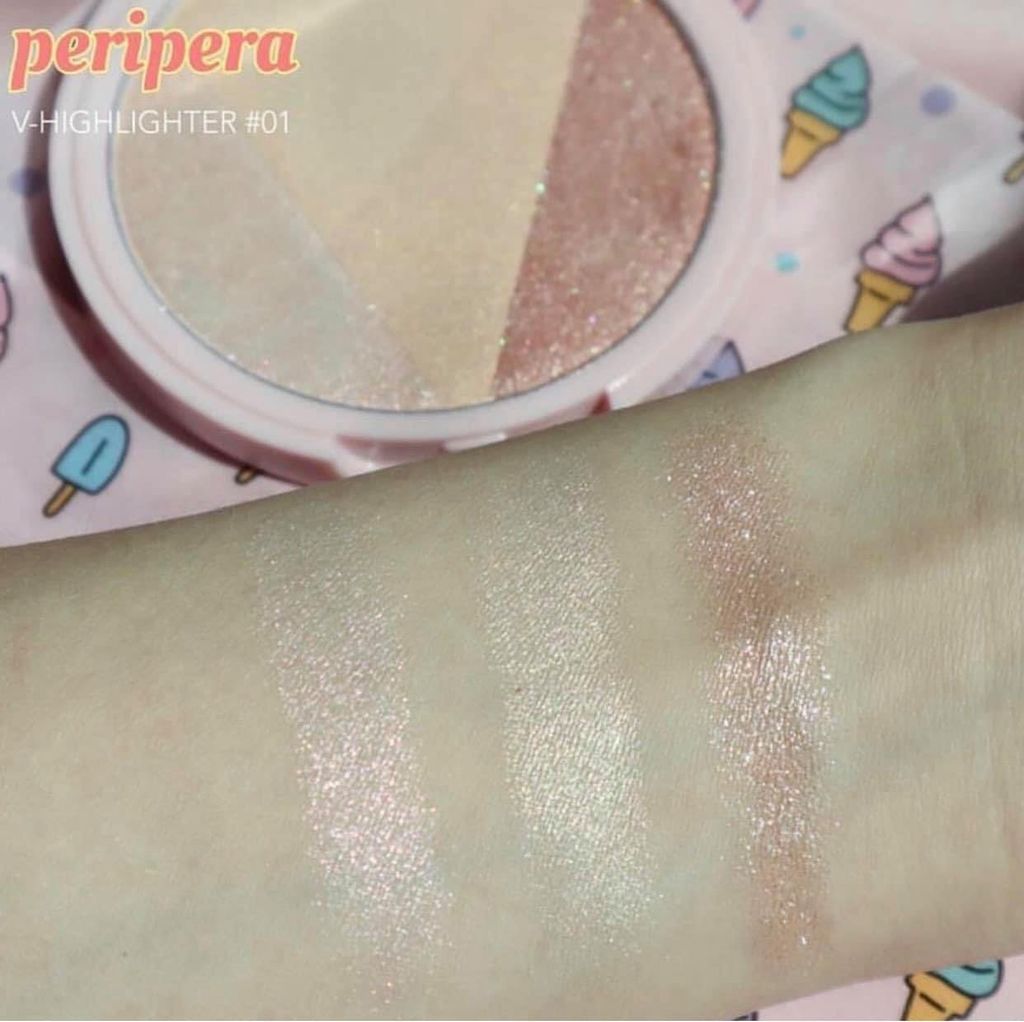 Phấn Bắt Sáng Peripera Ink V Highlighter #01