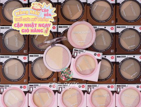 Phấn Bắt Sáng Peripera Ink V Highlighter #01