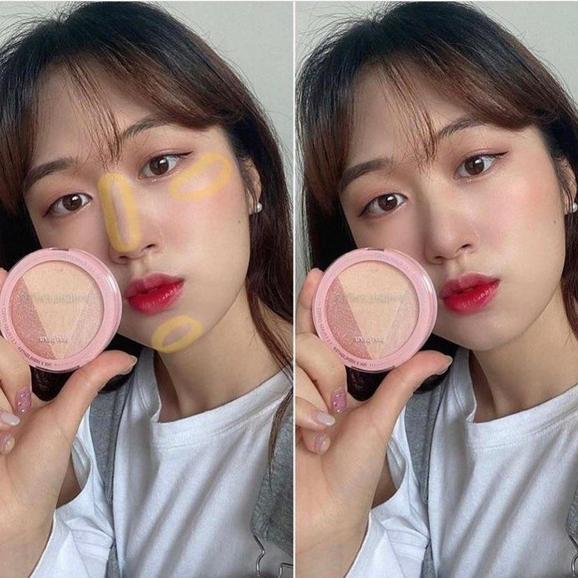 Phấn Bắt Sáng Peripera Ink V Highlighter #01