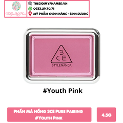 Phấn Má Hồng 3CE Pure Pairing #Youth Pink