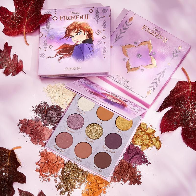 Phấn Mắt Colourpop Eyeshadow Palette Disney Frozen II #Anna