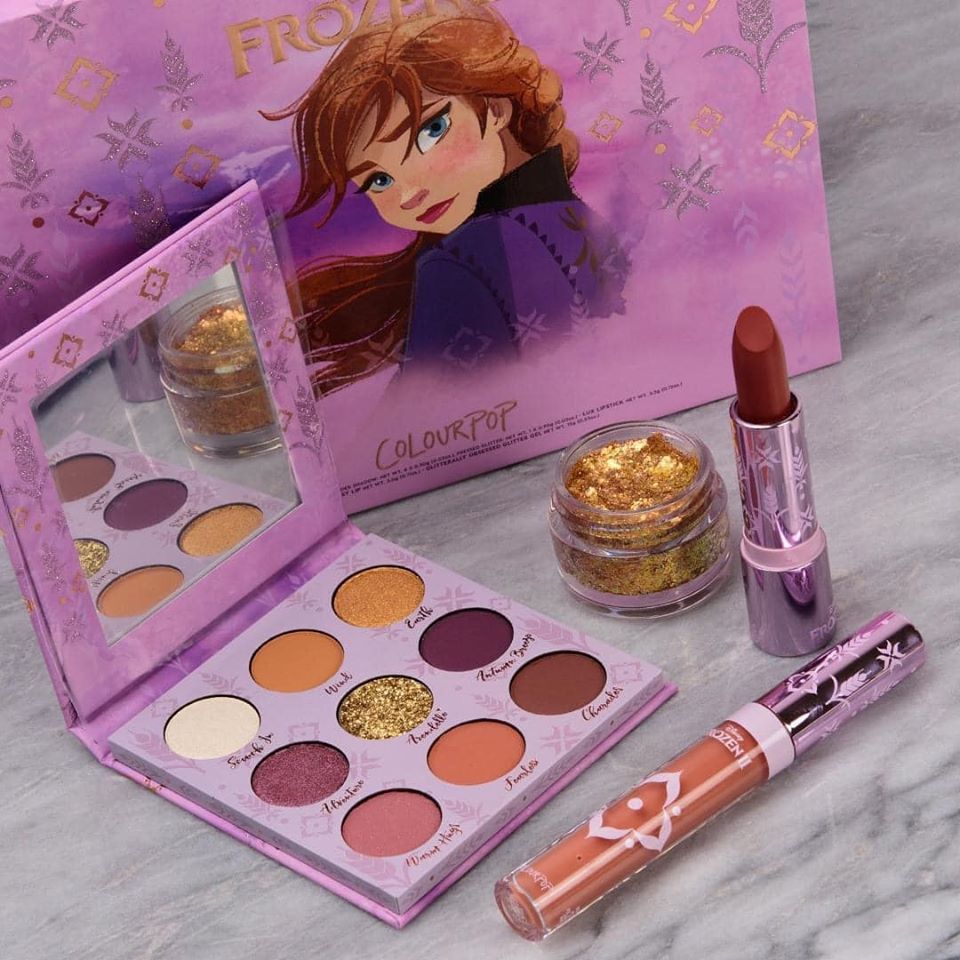 Phấn Mắt Colourpop Eyeshadow Palette Disney Frozen II #Anna