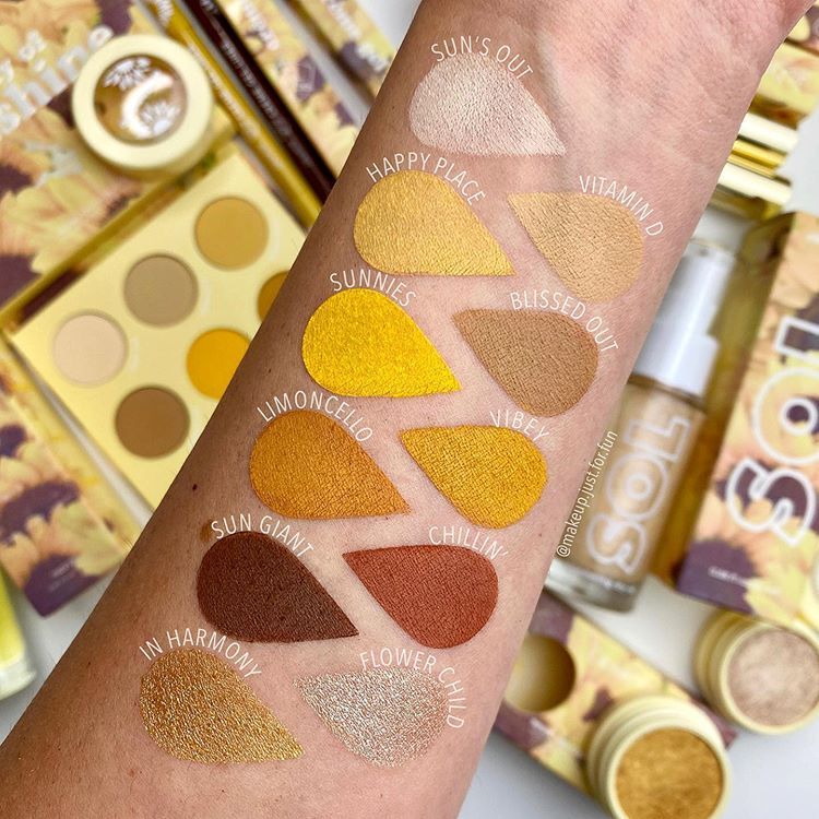 Phấn Mắt Colourpop Eyeshadow Palette #Lil’ Ray Of Sunshine