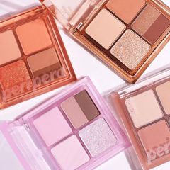 Phấn Mắt Peripera Ink 4 Ô Pocket Shadow Palette #01 Fancy Spring Sunshine