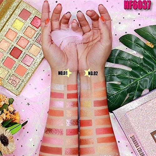 Sivanna - Set phấn mắt 18 ô HF6037 #02