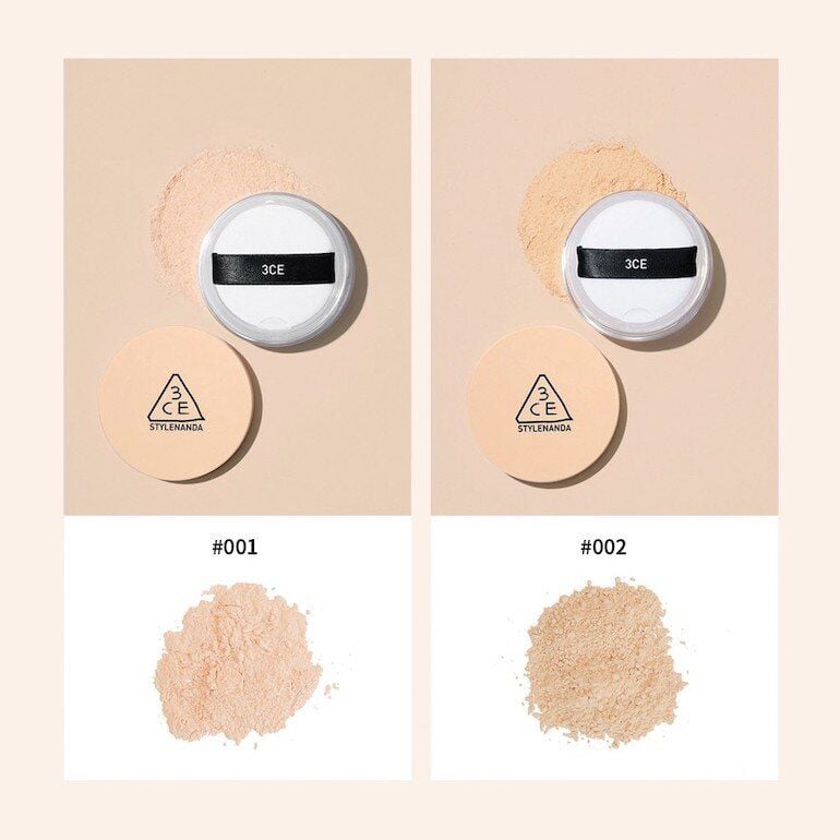 3CE - Phấn Phủ Bột 3CE Natural Finish Loose Powder 20g #002