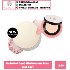 Phấn Phủ Dạng Nén Innisfree Pore Blur Pact 12.5g (Mẫu Mới)