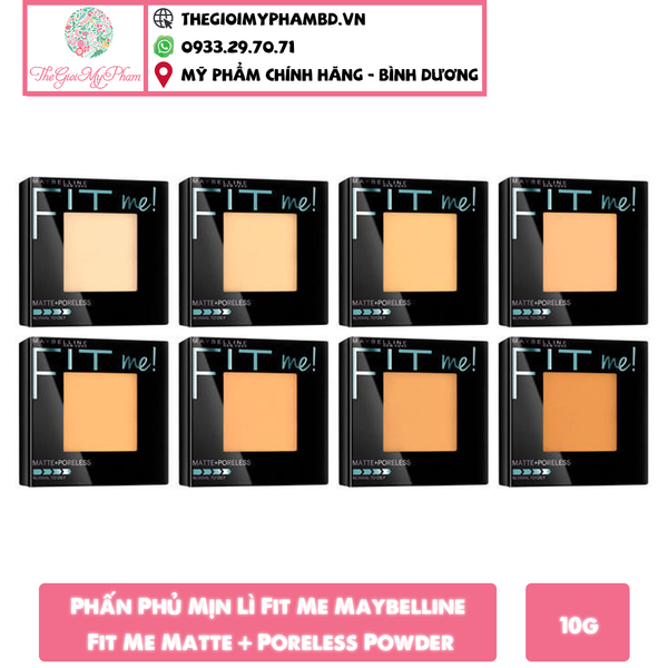 Maybelline - Phấn phủ Fit Me #120