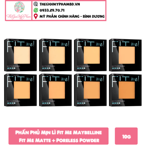 Maybelline - Phấn phủ Fit Me #110