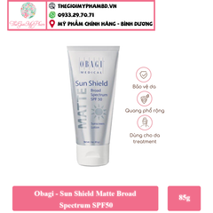 Obagi - Sun Shield Matte Broad Spectrum SPF50 85g (Ko tđ)