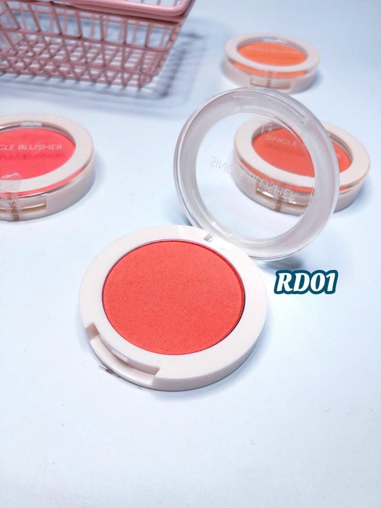 Má Hồng The Saem Saemmul Single Blusher 5g #RD01