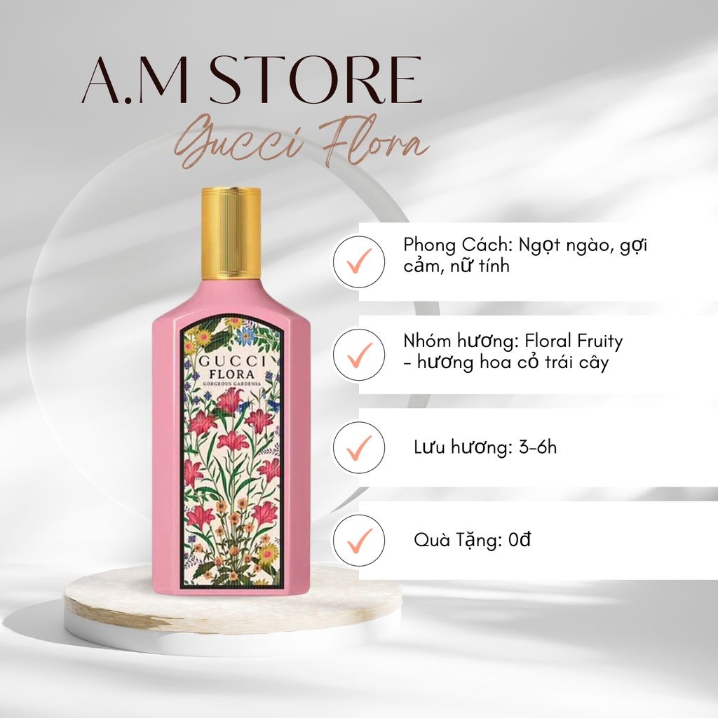 Gucci - Gucci Flora Gorgeous Gardenia EDP 100ml ( Ko Tđ)