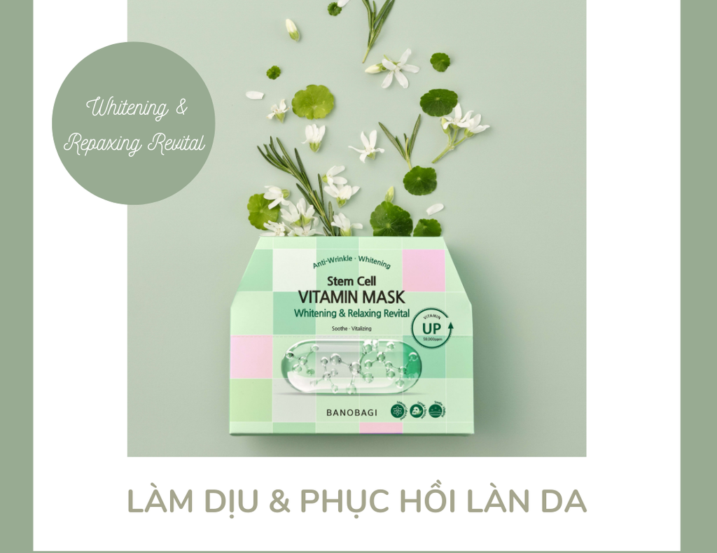 Banobagi - Stem Cell Vitamin Mask #Soothe.Vitalizing