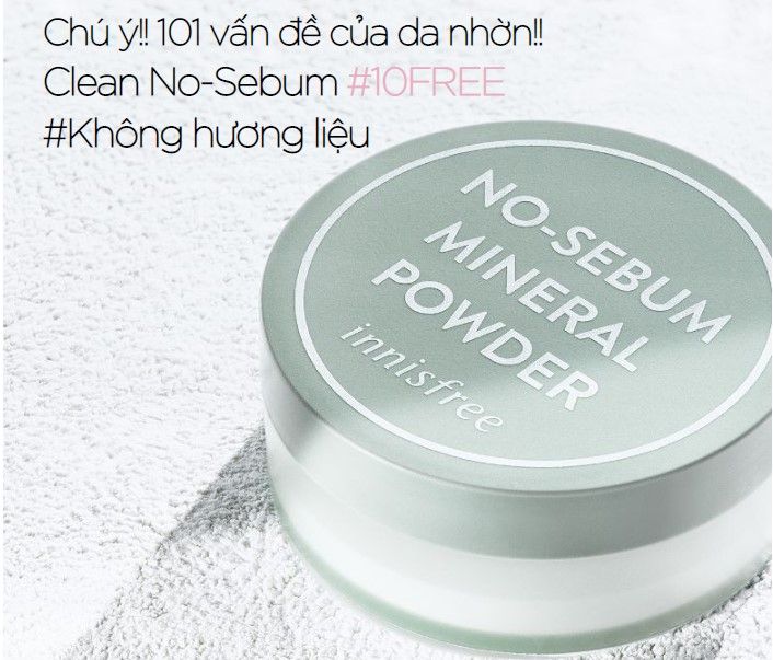 Innisfree - Phủ Bột No Sebum Mineral Powder