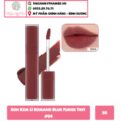 Son Kem Lì Romand Blur Fudge Tint #04