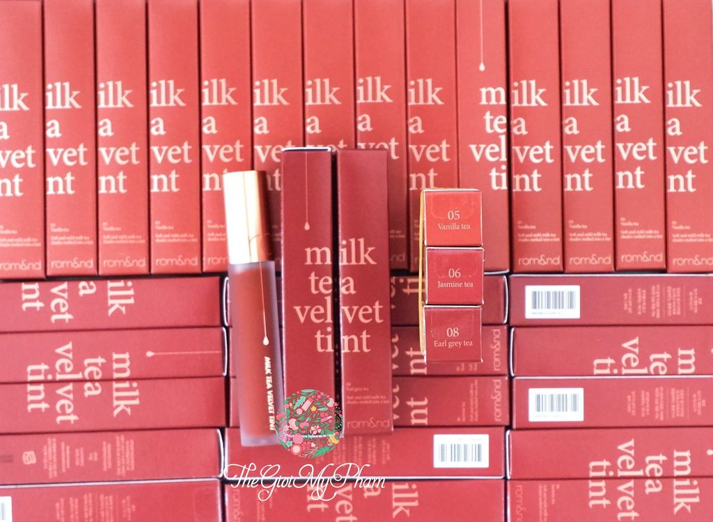 Romand - Son Kem Lỳ Romand Milk Tea Velvet Tint Version 2 #06