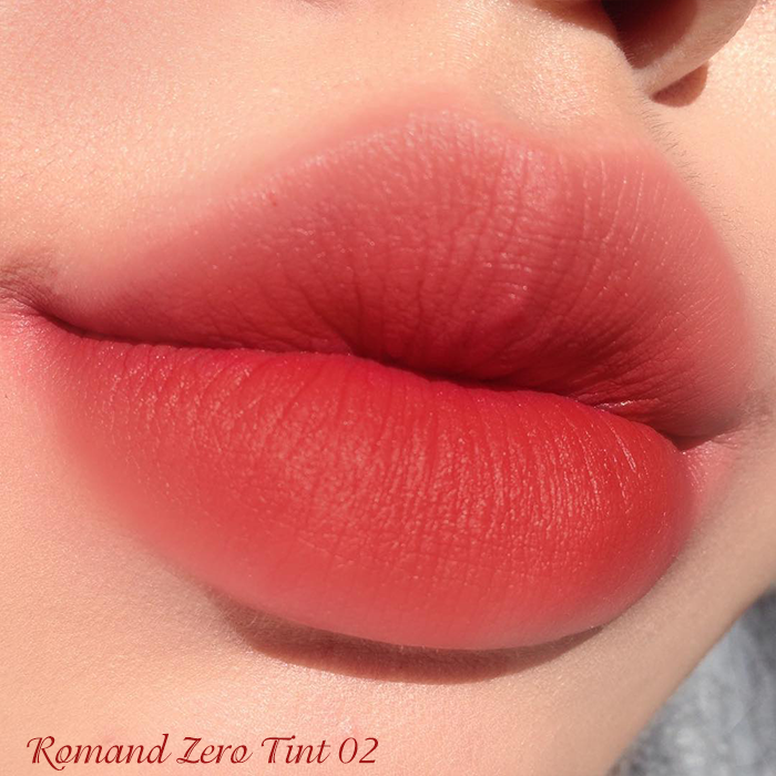 [Màu 01-11] Son Kem Romand Zero Velvet Tint 5.5g #10 Fever