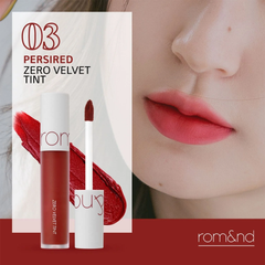 [Màu 01-11] Son Kem Romand Zero Velvet Tint 5.5g #02 Joyfull