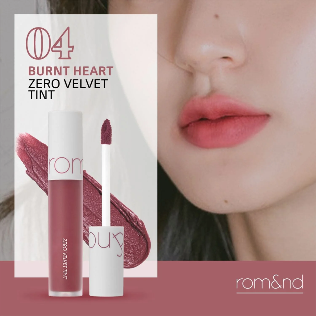 [Màu 01-11] Son Kem Romand Zero Velvet Tint 5.5g #02 Joyfull