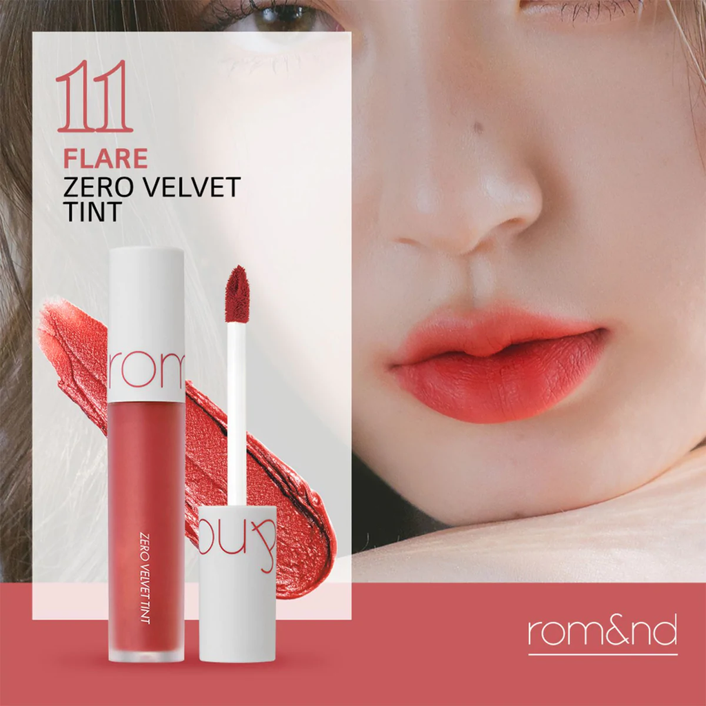 [Màu 01-11] Son Kem Romand Zero Velvet Tint 5.5g #10 Fever