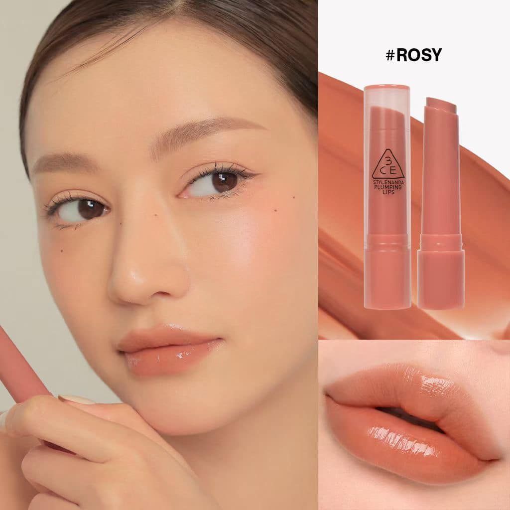 Son Dưỡng 3CE Plumping Lips #Rosy