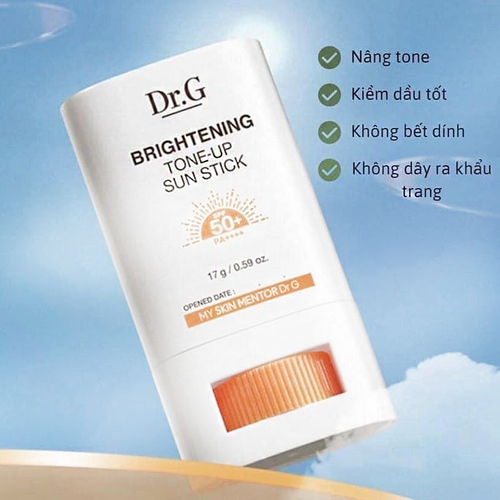 Sáp Lăn Chống Nắng Nâng Tone Dr.G 17g #Cam