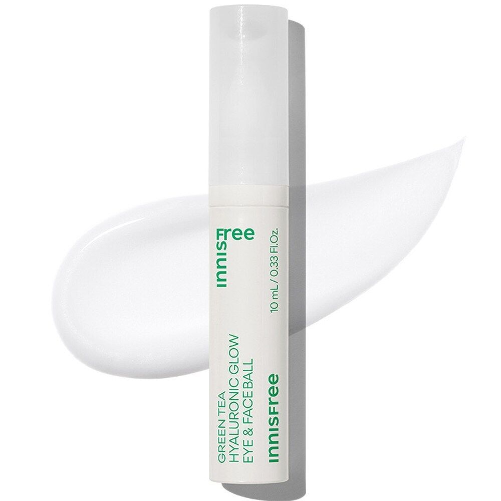 Thanh Lăn Dưỡng Mắt Innisfree Green Tea Hyaluronic Glow Eye and Face Ball