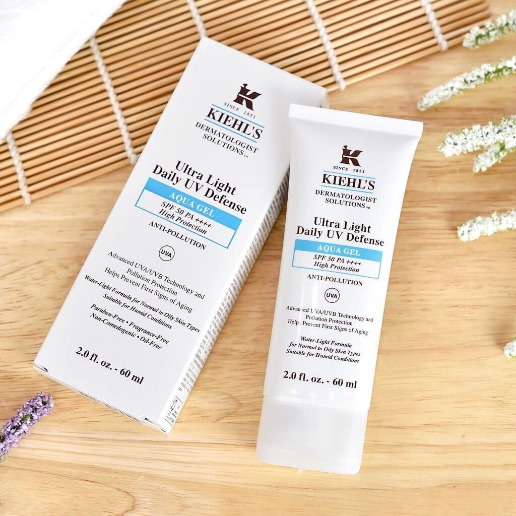 Kiehls - KCN Ultra Light Daily UV Defense 60ml #Aqua Gel (Ko tđ)