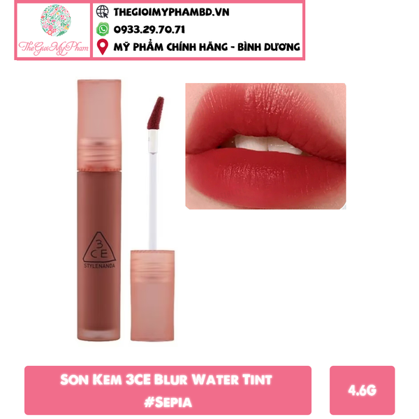 3CE - Son 3CE Blur Water Tint #Sepia