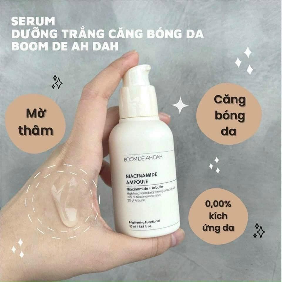 Tinh Chất Trắng Da Boom De Ah Dah Niacinamide Ampoule 50ml