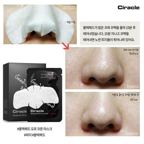 Miếng Serum Đẩy Mụn Đầu Đen Ciracle Goodbye Blackhead