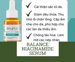 Balance - Tinh Chất Niacinamide Blemish Recovery 30ml