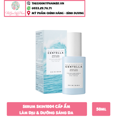 Tinh Chất Dưỡng Ẩm Làm Sáng Da Skin1004 Madagasca Centella Hyalu-Cica Blue Serum 50ml