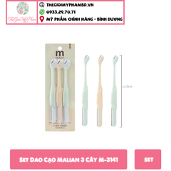 Set Dao Cạo Malian 3 Cây M-3141
